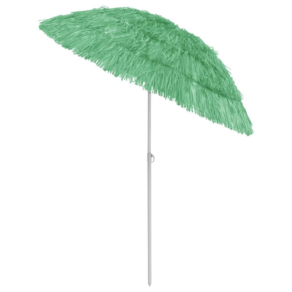 Helloshop26 - Parasol de plage polyester 180 cm vert - Imagen 3