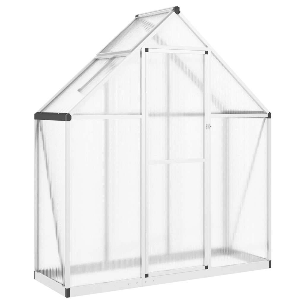 PANGIVO - Serre aluminium argent 169 x 58 x 195 cm - PANGIVO - Image 2