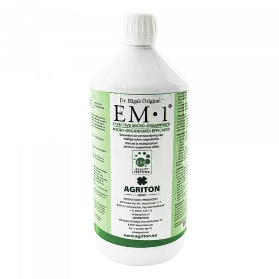EM-1® solution mère de Micro-organismes Efficaces | Bidon de 1L - Image 1