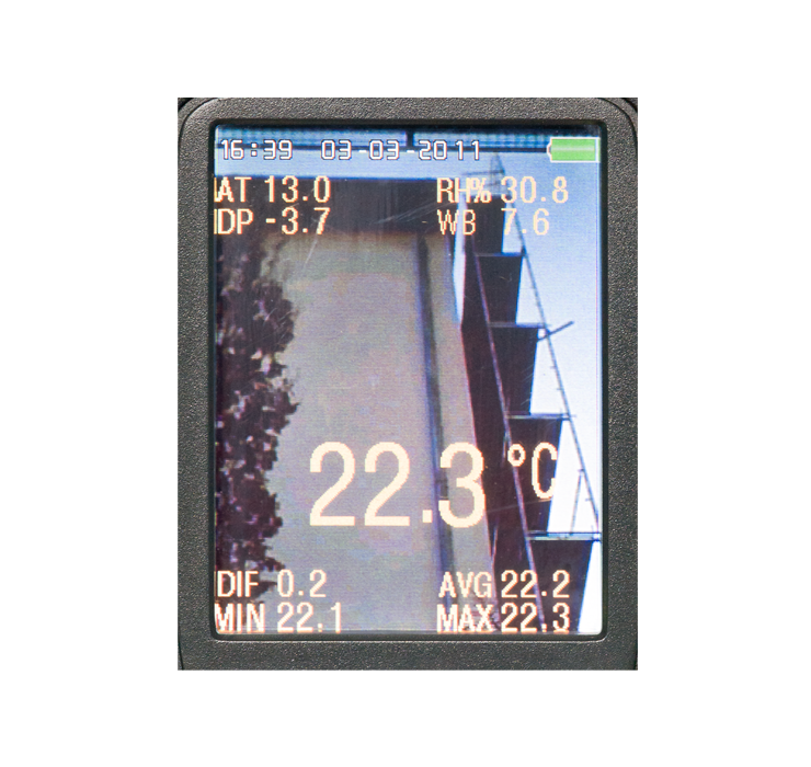 Thermomètre infrarouge Firt 1000 Datavision GEO FENNEL - 800030 - Imagen 4