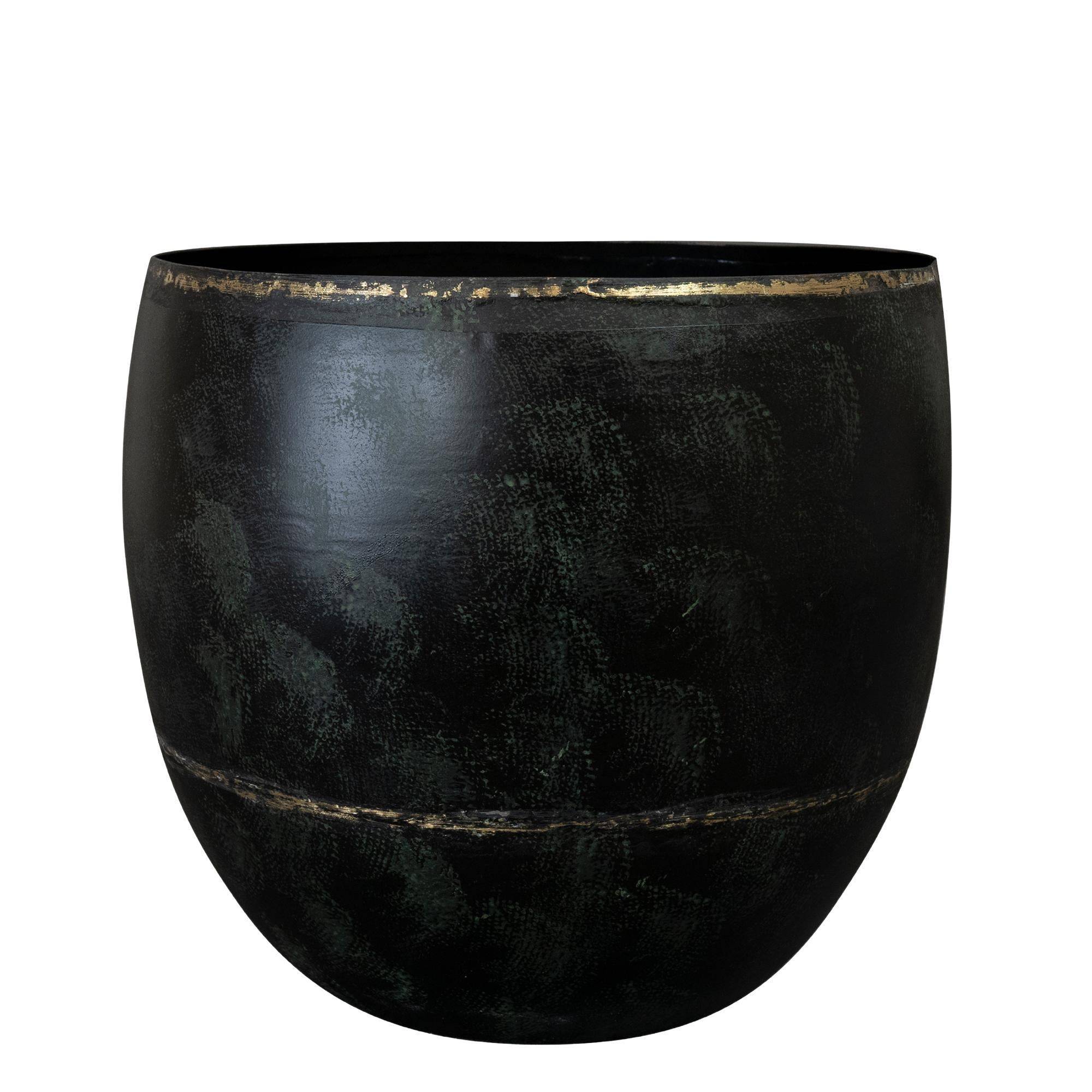 Pot - Noir - Belia vintage black - M - H25 L28- La Green Touch - Imagen 4