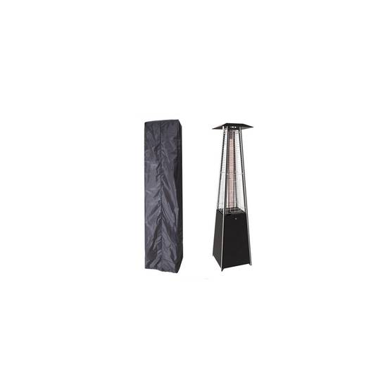 Housse pour Parasol chauffant Pyramide Protection étanche Polyester ZIP Intégral 227x46cm bas 56cm - Image 2