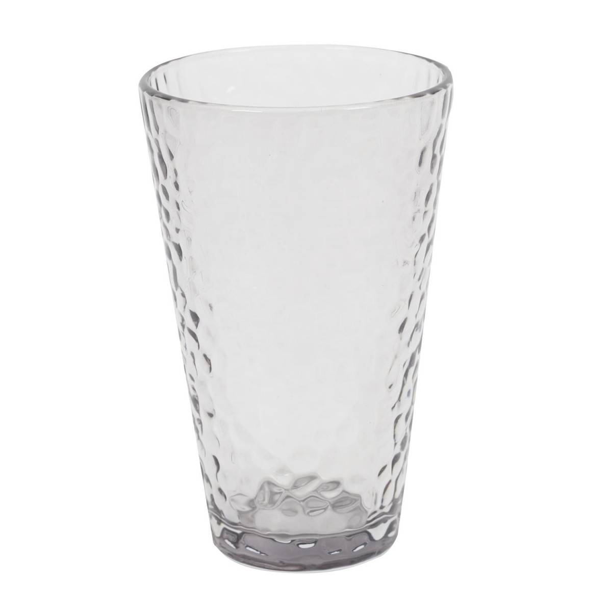 The Home Deco Factory - Lot de 6 Verres à Eau "Martelé" 34cl Gris Irisé - Image 2