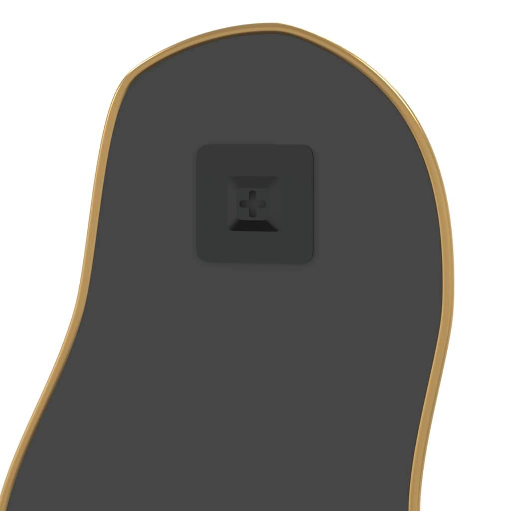 Maison Chic - Miroir mural - Miroir décoratif Doré 90x40 cm - Image 5