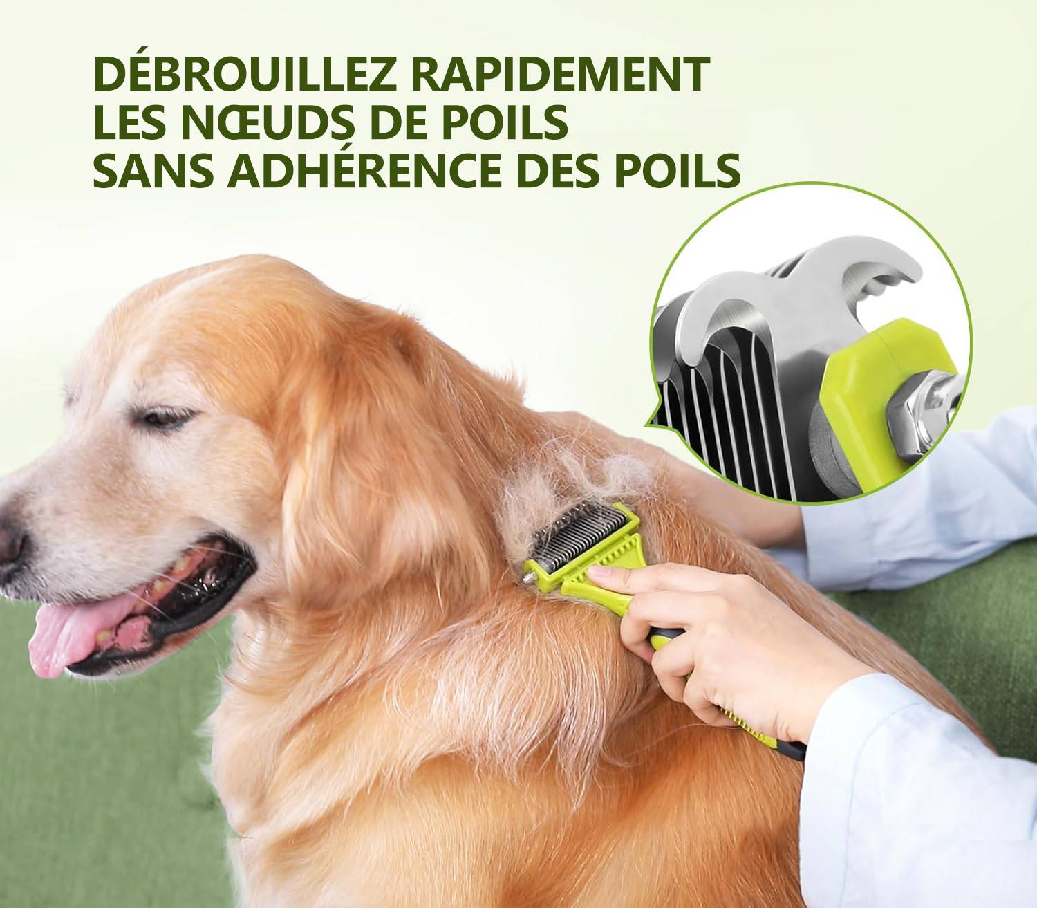 Peigne D'Amincissement SoloComb - Pour Toilettage Humain, Cheval Et