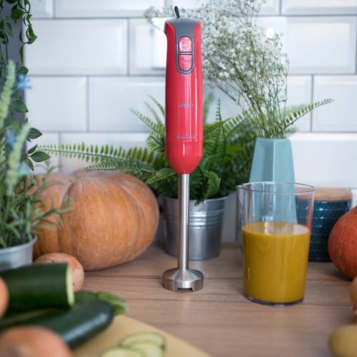 Livoo - Mixeur plongeant rouge 400W - Imagen 1