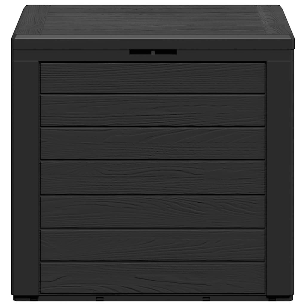 Coffre de Rangement Extérieur 140L en PP Verrouillable pour Balcon Jardin Anthracite 58.5x46x55 cm – ComfortXL Outdoor Living - Image 6