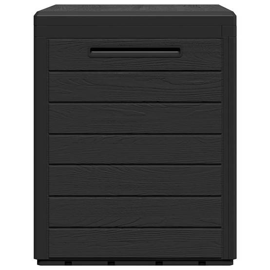 Coffre de Rangement Extérieur 140L en PP Verrouillable pour Balcon Jardin Anthracite 58.5x46x55 cm – ComfortXL Outdoor Living - Image 7