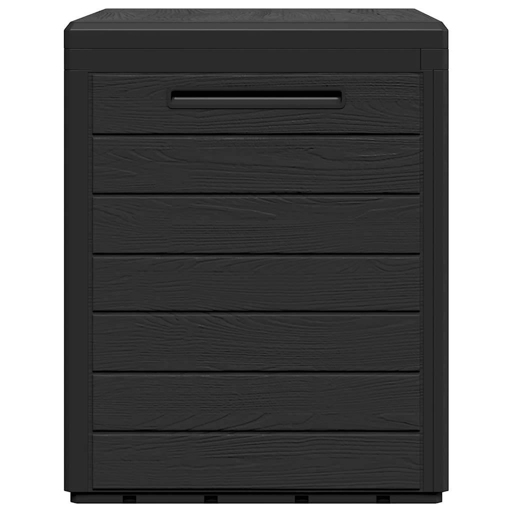 Coffre de Rangement Extérieur 140L en PP Verrouillable pour Balcon Jardin Anthracite 58.5x46x55 cm – ComfortXL Outdoor Living - Image 7