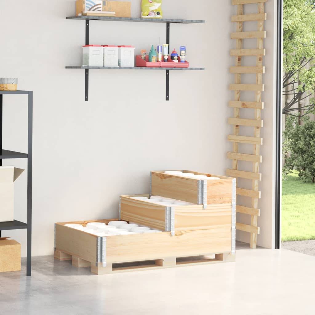 ComfortXL - Carré de Potager 3 Étages en Bois de Pin non traité, Jardinière Empilable pour Légumes 120cm – ComfortXL Outdoor Living - Image 1