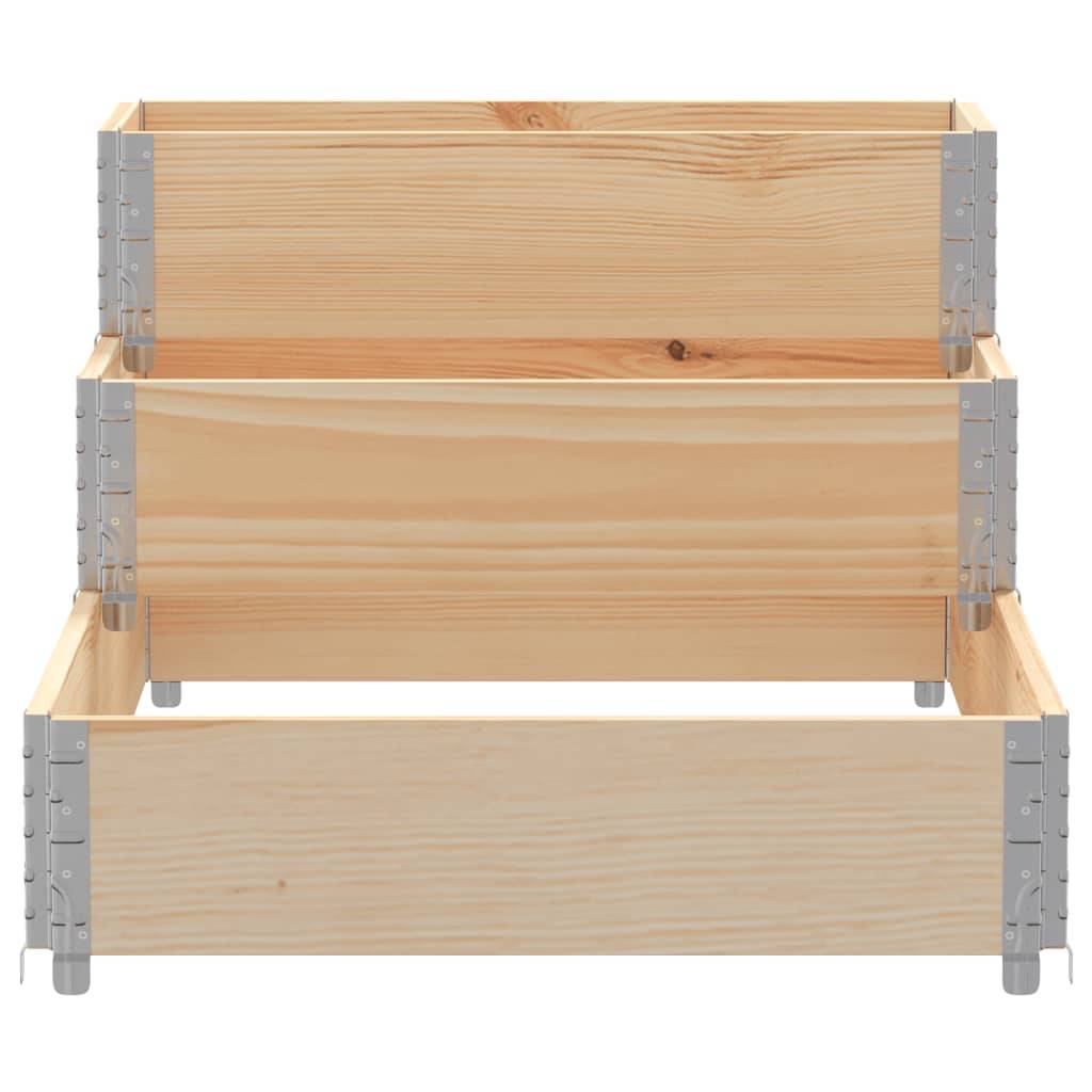 ComfortXL - Carré de Potager 3 Étages en Bois de Pin non traité, Jardinière Empilable pour Légumes 120cm – ComfortXL Outdoor Living - Image 4