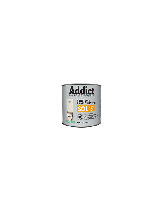 Peinture Sol 0.5 Litre Ton Pierre - Addict - Image 1