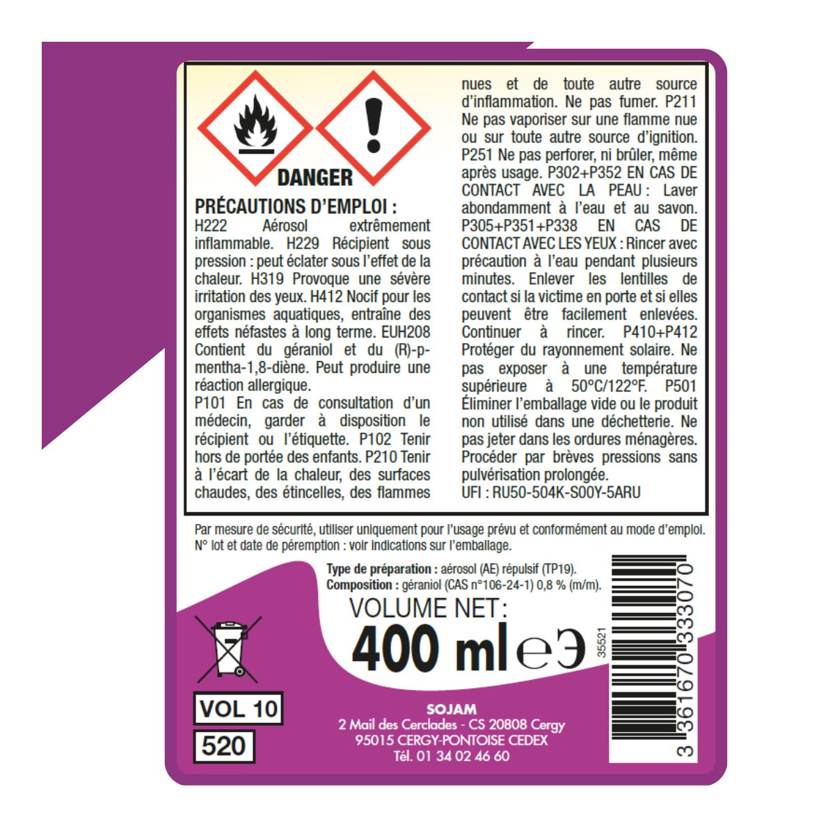 Acto - Acto Especial Voladores Interior y Exterior - Aerosol de 400 ml - Imagen 4