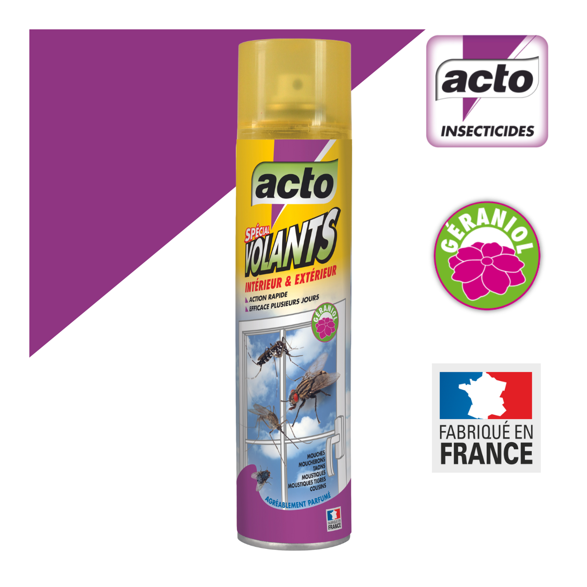 Acto - Acto Especial Voladores Interior y Exterior - Aerosol de 400 ml - Imagen 2