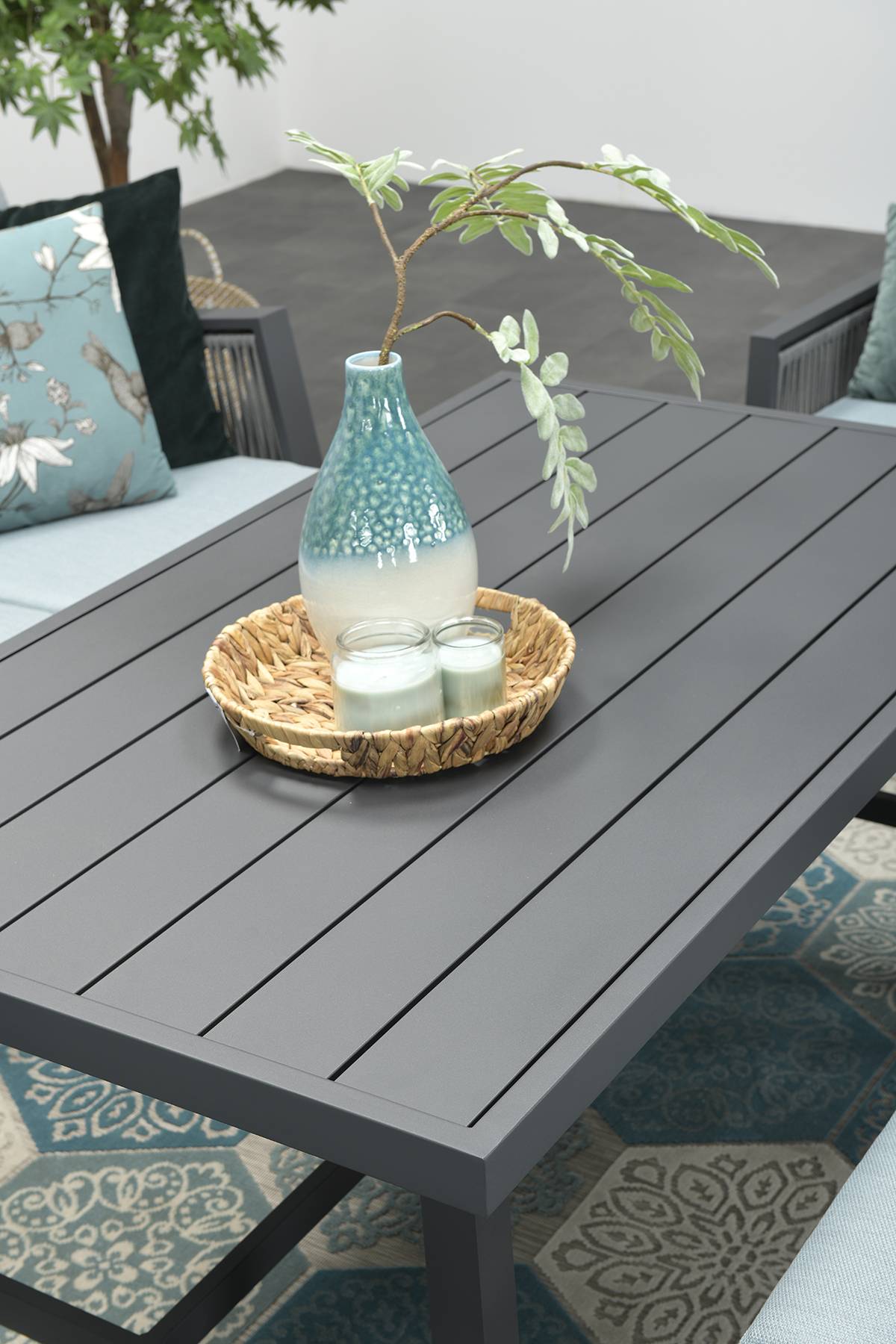 Garden Impressions - Andrea L/D set 4-pcs gauche - menthe gris - Garden Impressions - Imagen 8