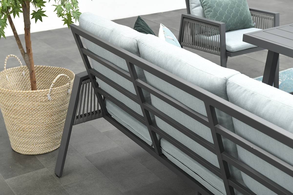 Garden Impressions - Andrea L/D set 4-pcs gauche - menthe gris - Garden Impressions - Imagen 6