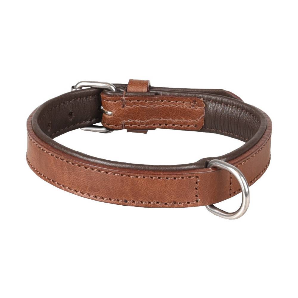 Collier Cuir S 26-32 cm ARIZONA brun  pour chien - Imagen 2