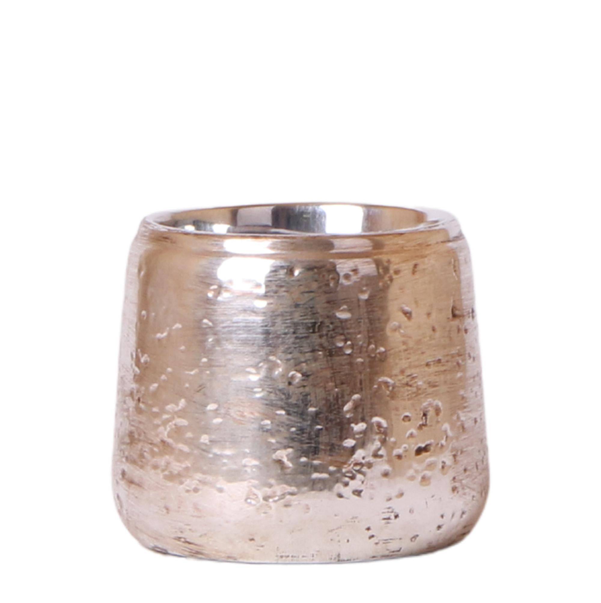 Cache-pot argenté - Ø9cm- La Green Touch - Image 1