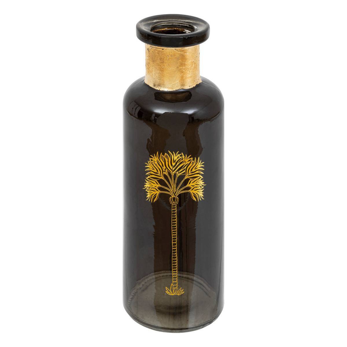 Atmosphera - Vase "Tropical boudoir" H22cm vert foncé - Atmosphera Créateur d'intérieur - Imagen 1