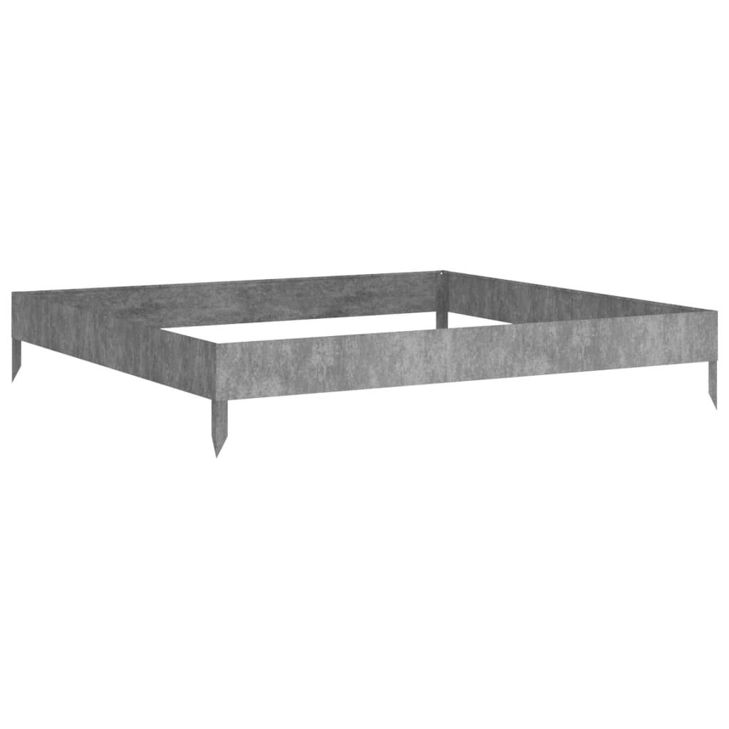 ComfortXL - Carré potager acier Corten pour jardin 100x100x18,5 cm – ComfortXL Outdoor Living - Image 4