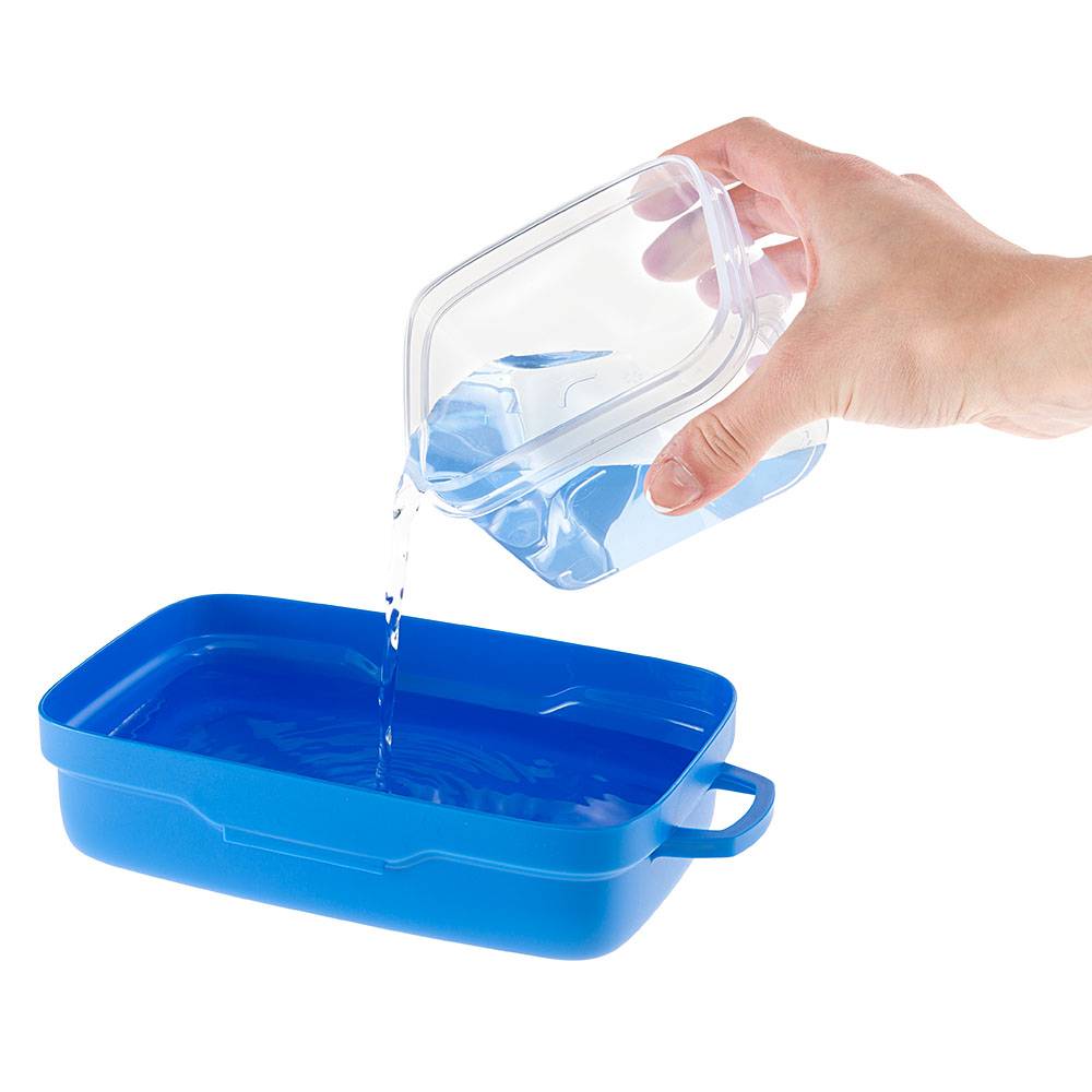 Ferplast - Ferplast Pet Ristò jeu de gamelles voyage chiens fermeture hermétique porte nourriture eau - Imagen 4