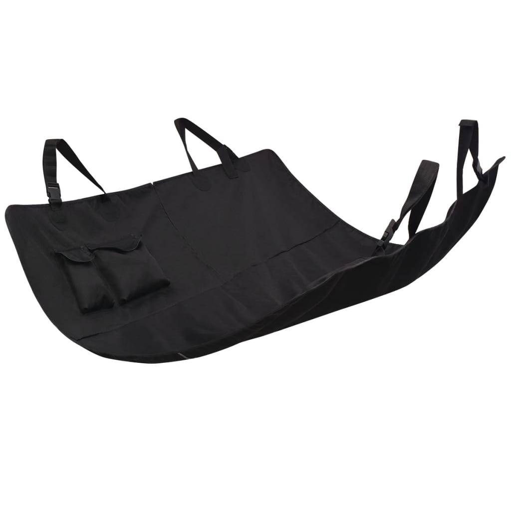 Vidaxl - Housse de siège auto pour animaux 148 x 142 cm Noir vidaXL 170473 - Imagen 2