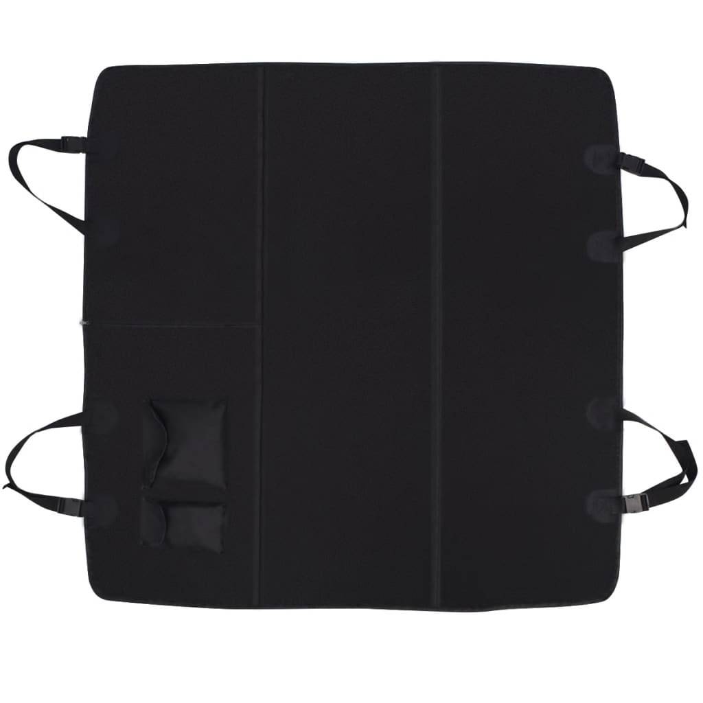 Vidaxl - Housse de siège auto pour animaux 148 x 142 cm Noir vidaXL 170473 - Imagen 6
