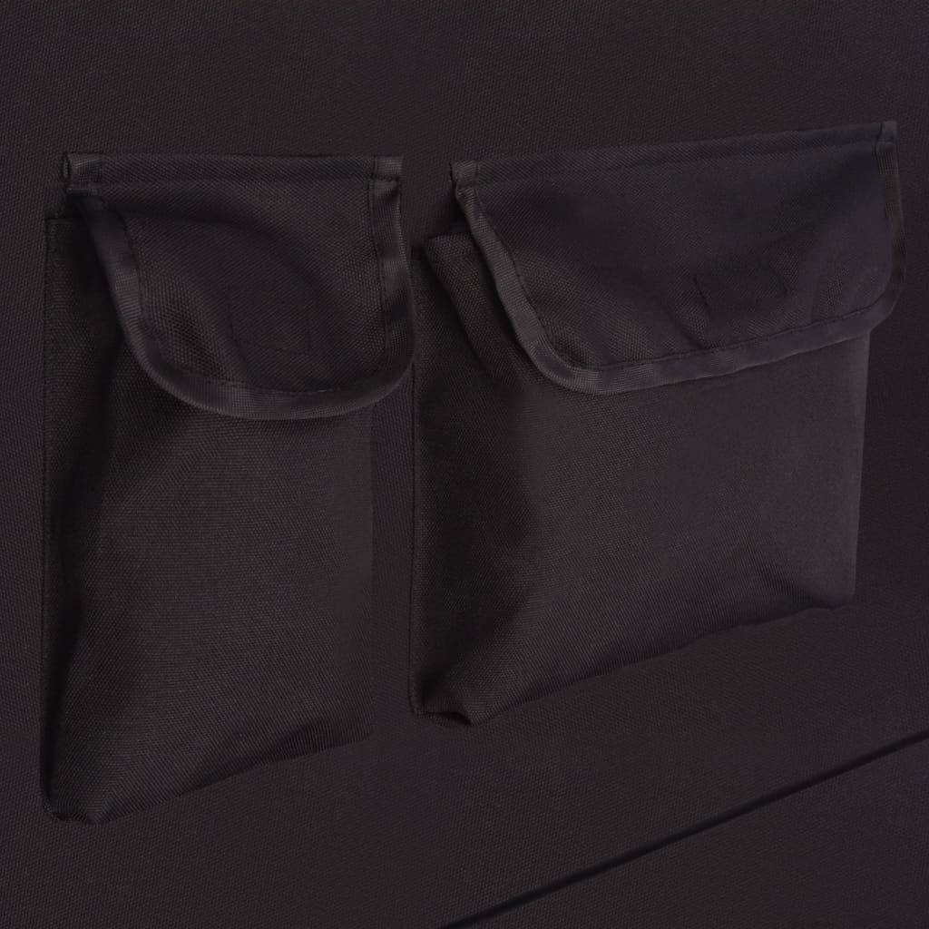 Vidaxl - Housse de siège auto pour animaux 148 x 142 cm Noir vidaXL 170473 - Imagen 5