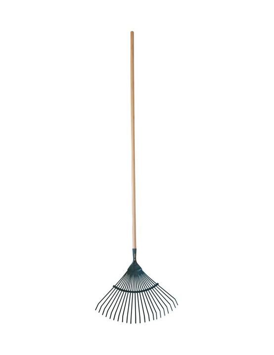 Cap Vert - Balai à Gazon Fil Plat 45cm Ramassage Efficace Des Feuilles Et Débris - Capvert
