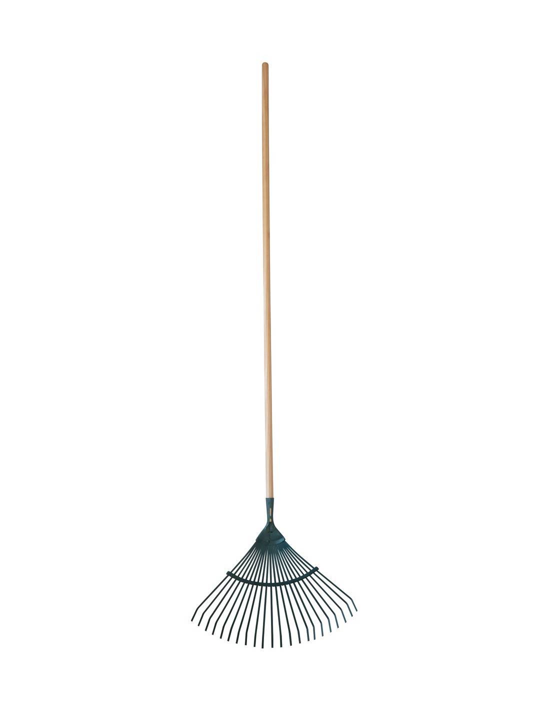 Cap Vert - Balai à Gazon Fil Plat 45cm Ramassage Efficace Des Feuilles Et Débris - Capvert
