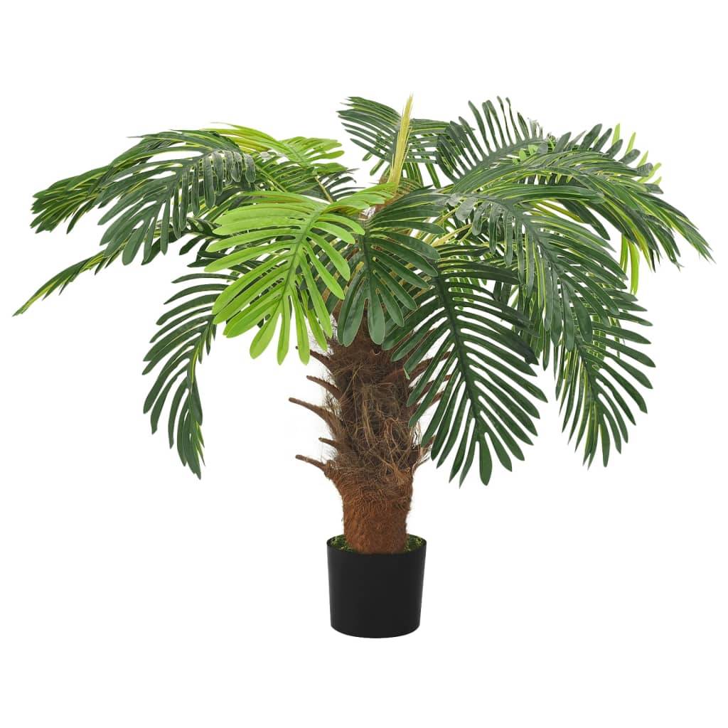 Vidaxl - Palmier Cycas artificiel avec pot 90 cm Vert - Image 2