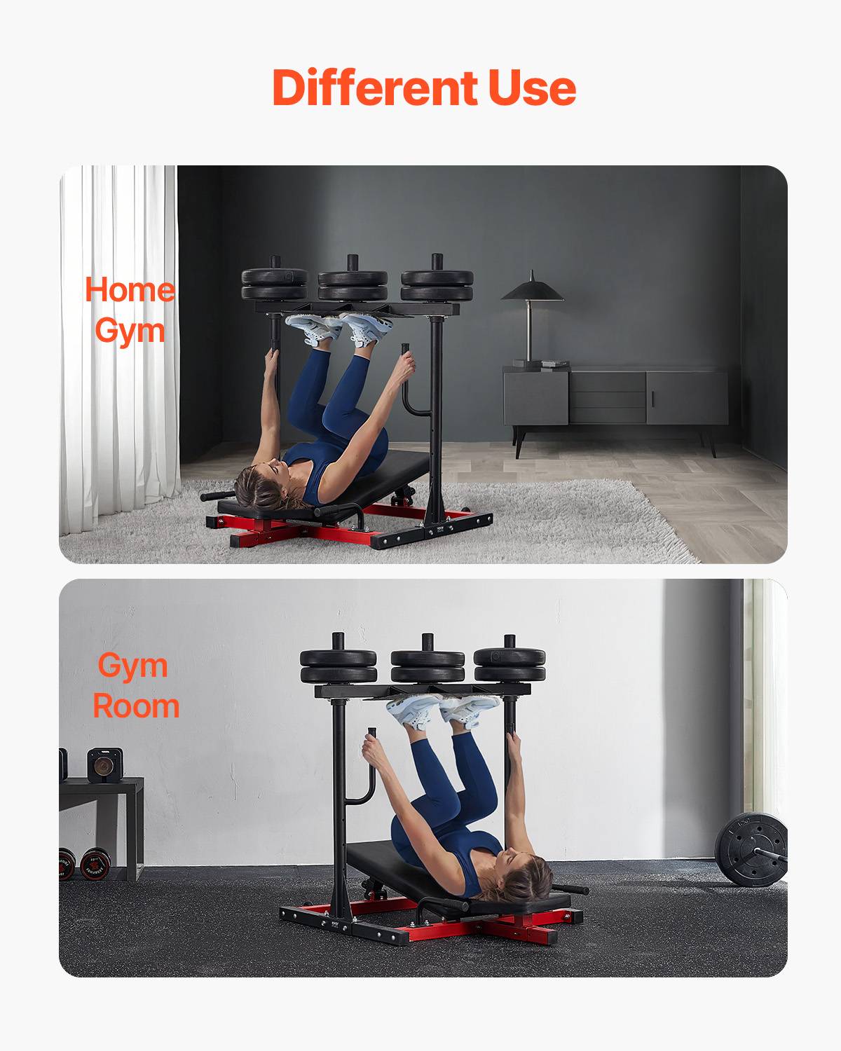 Vevor - VEVOR Presse à cuisse verticale, appareil musculation jambes en acier au carbone, capacité 249,5 kg, pour quadriceps, fessiers et ischio-jambiers. - Image 5