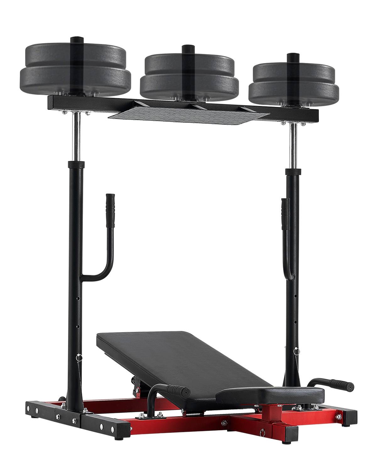 Vevor - VEVOR Presse à cuisse verticale, appareil musculation jambes en acier au carbone, capacité 249,5 kg, pour quadriceps, fessiers et ischio-jambiers. - Image 1