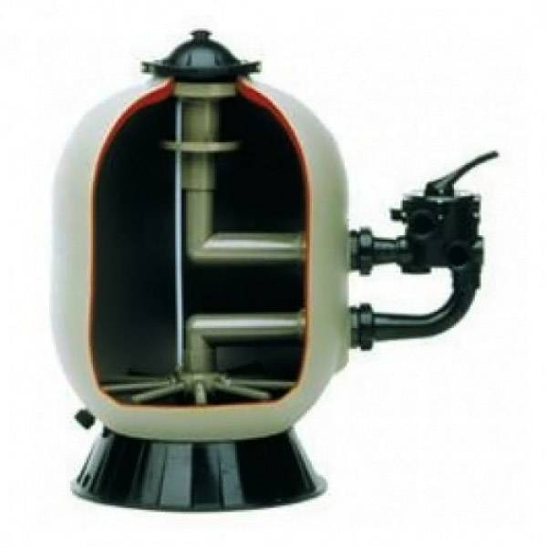 Hayward - Filtre à sable Hayward Pro Series vanne Side  30 m3/h   SIDE - Imagen 3