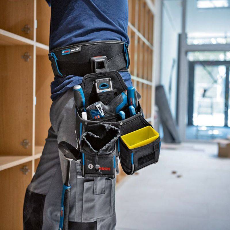 Bosch Professional - Sac à outil BOSCH Combi-kit :1 ceinture 93 + 2 sacoche GWT 2-4 + 2 Proclick holder - Taille S/M - 1600A0265P - Imagen 4