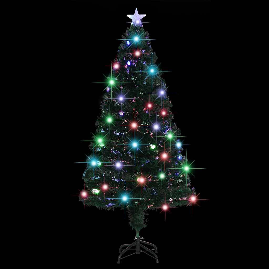 Vidaxl - Arbre de Noël pré-éclairé avec support et LED 150 cm fibre optique vidaXL 284301 - Image 10