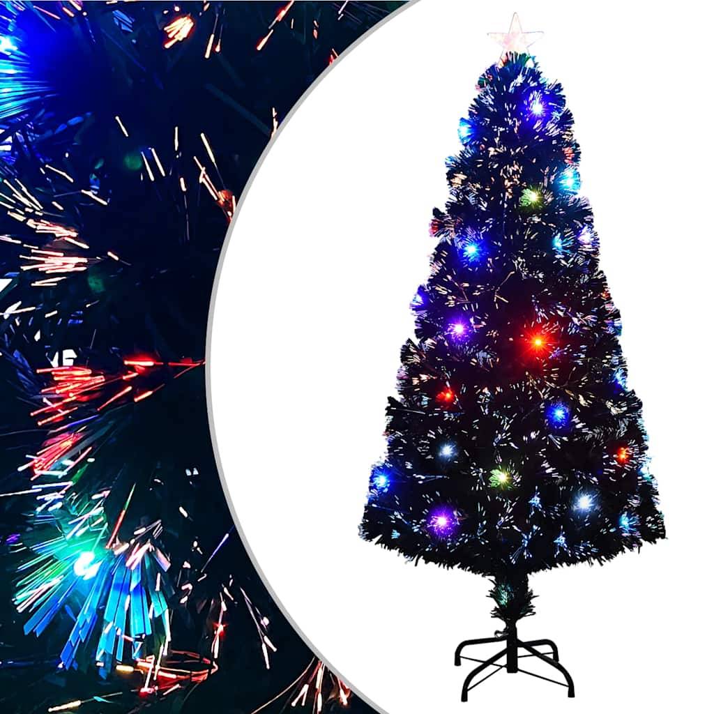 Vidaxl - Arbre de Noël pré-éclairé avec support et LED 150 cm fibre optique vidaXL 284301 - Image 1
