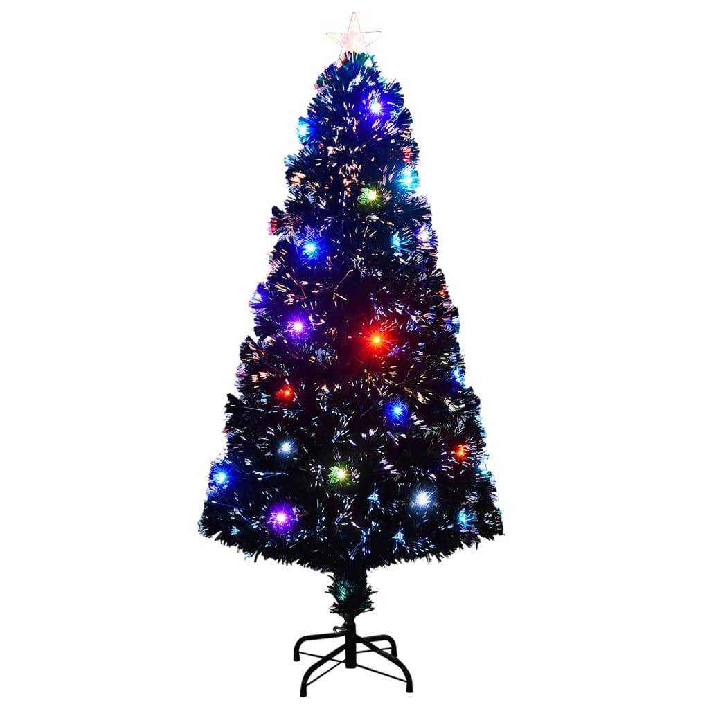 Vidaxl - Arbre de Noël pré-éclairé avec support et LED 150 cm fibre optique vidaXL 284301 - Image 2