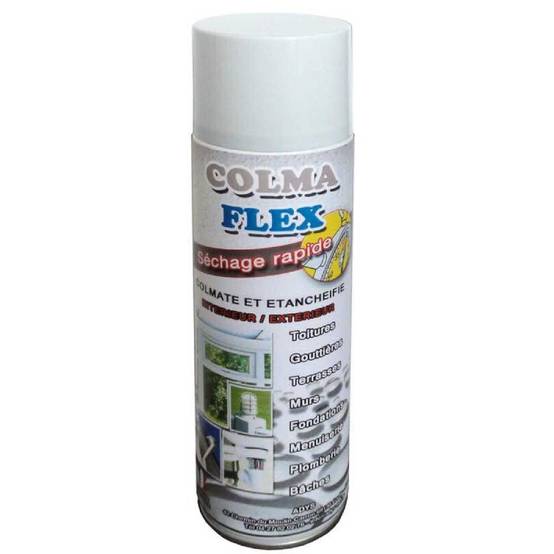 Sans Marque - Spray bitumeux 500 ml Colmaflex Unité Blanc