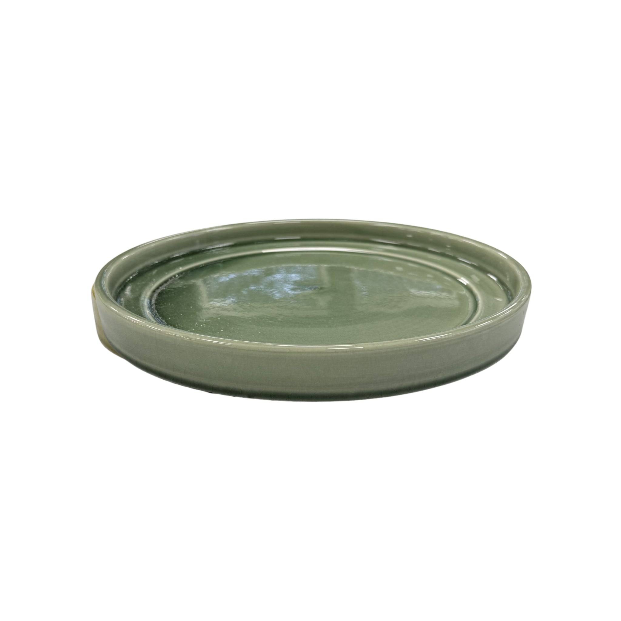 Provencelia - Soucoupe 29cm vert de gris - Image 2