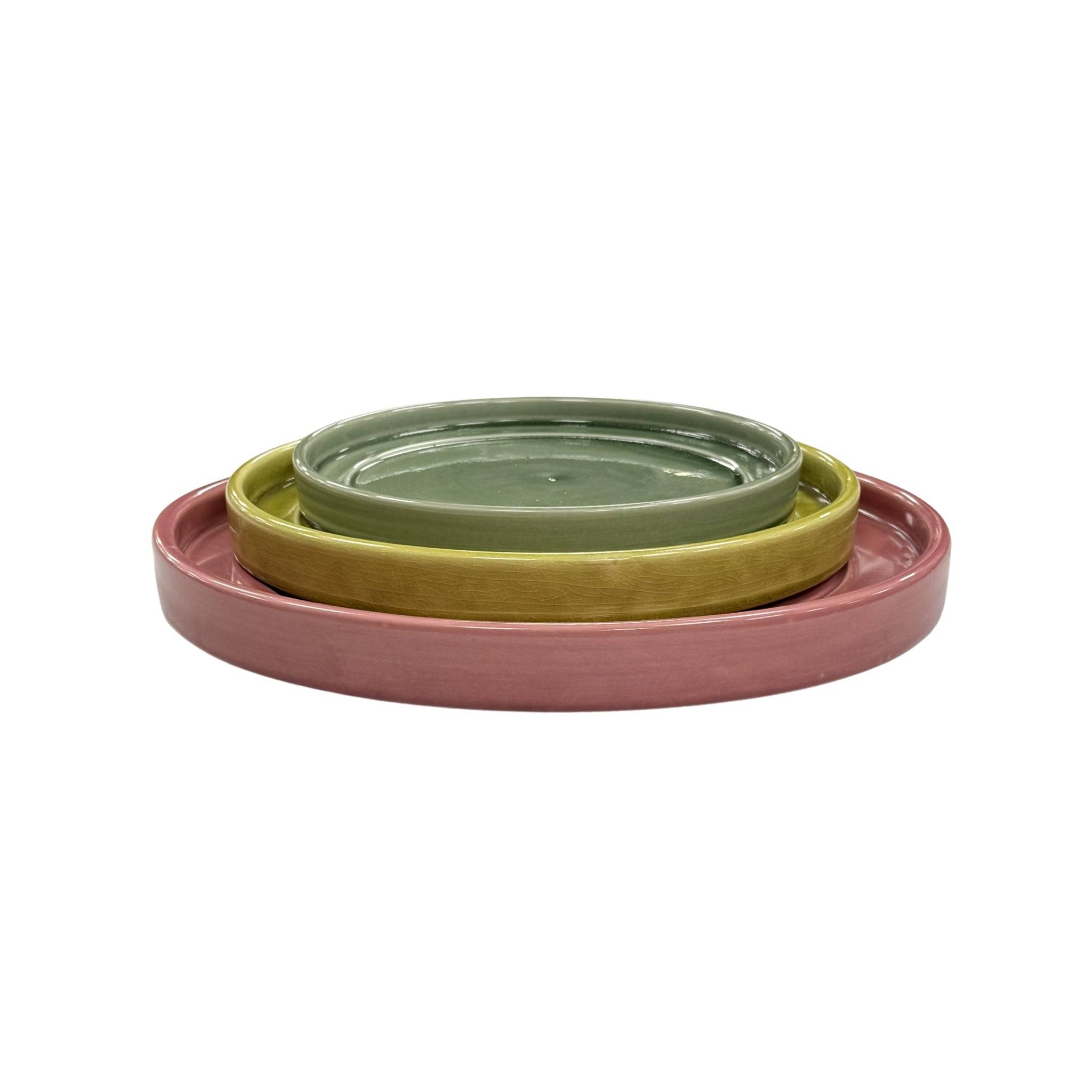 Provencelia - Soucoupe 29cm vert de gris - Image 7