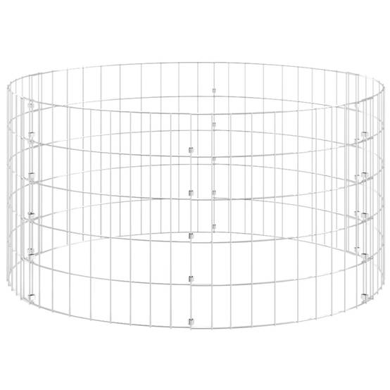 Composteur de jardin large en acier galvanisé Ø100x50 cm – ComfortXL Outdoor Living - Image 2