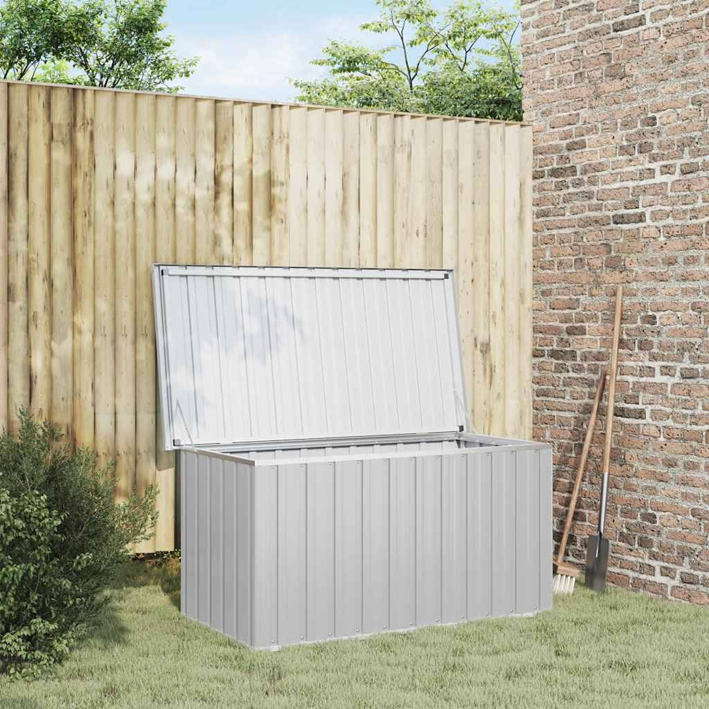 PANGIVO - Coffre de rangement acier galvanisé gris 129 x 67 x 65 cm - PANGIVO - Image 1