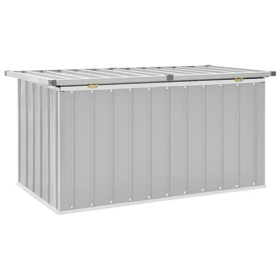 PANGIVO - Coffre de rangement acier galvanisé gris 129 x 67 x 65 cm - PANGIVO - Image 6