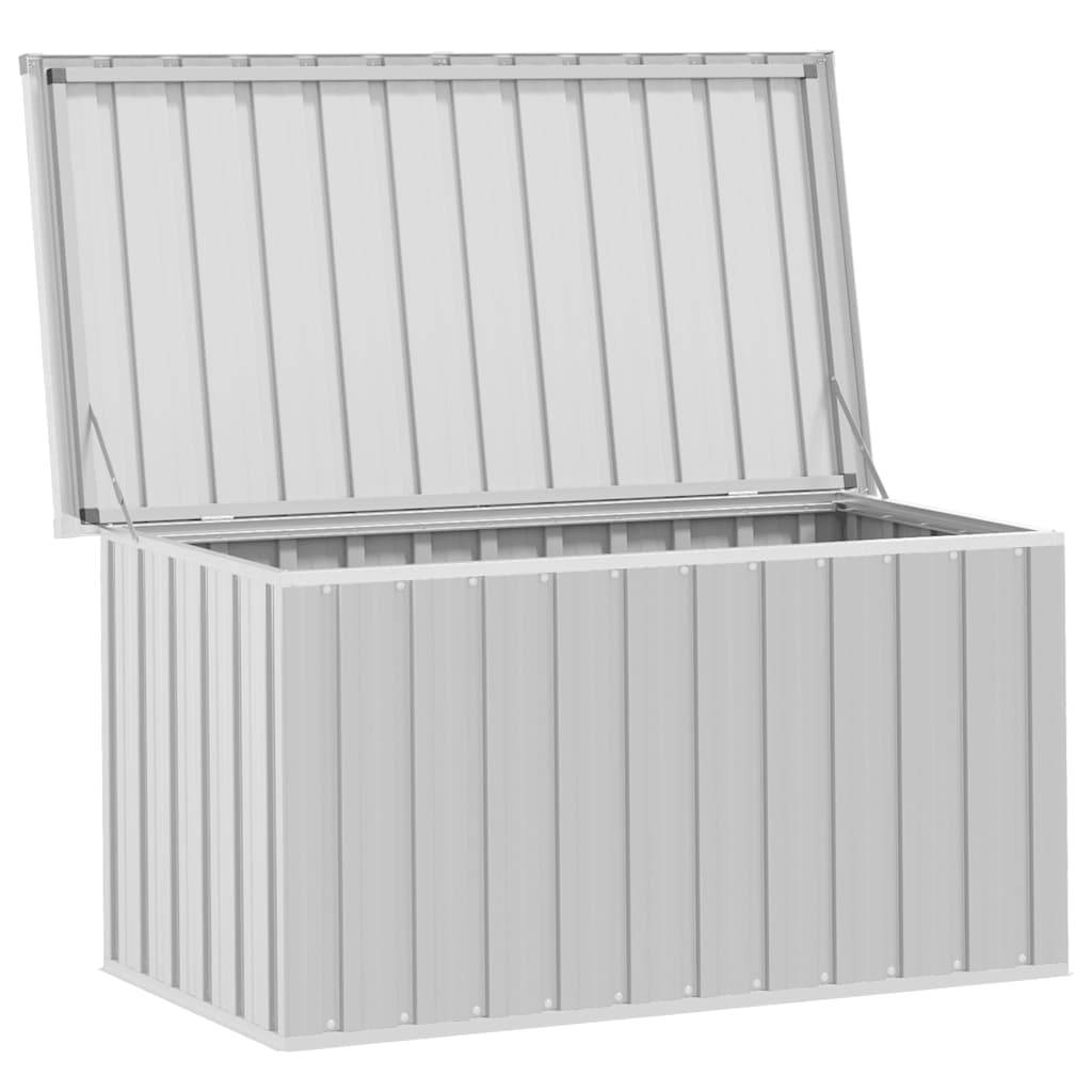 PANGIVO - Coffre de rangement acier galvanisé gris 129 x 67 x 65 cm - PANGIVO - Image 4