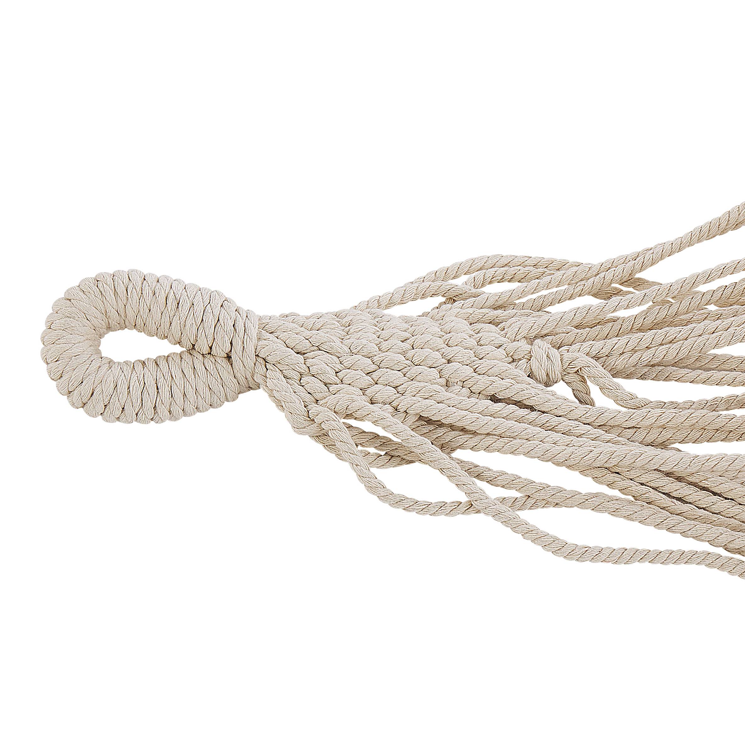 Beliani - Hamac Coton Beige ROCCA - Beliani - Imagen 4
