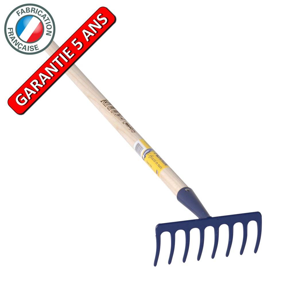 Outils Perrin - Râteau de fleuriste, râteau enfant manche 80 cm, outil à main pour le jardin et le potager Outils Perrin