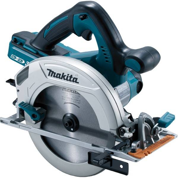 Scie circulaire MAKITA 36V => 2 x 18 V Li-Ion Ø190 mm - Sans batterie, ni chargeur - DHS710ZJ - Image 1