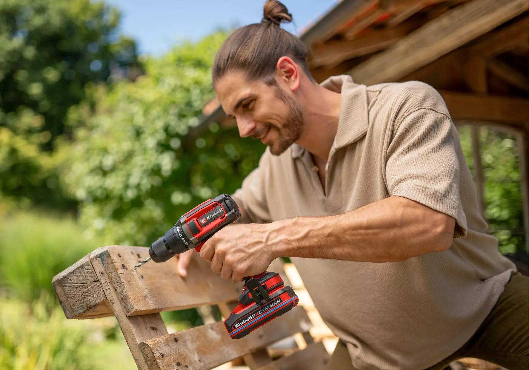 Einhell - Perceuse-visseuse sans fil - TE-CD 18/50 Li Solo
- 18 V 50 Nm - mandrin 13 mm - livrée sans batterie - Image 4