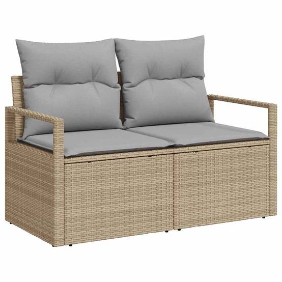 ComfortXL - Mobilier XXL d'Extérieur 10 Pièces Beige et Gris Clair Style Scandinave pour Détente Absolue – ComfortXL Outdoor Living - Image 4